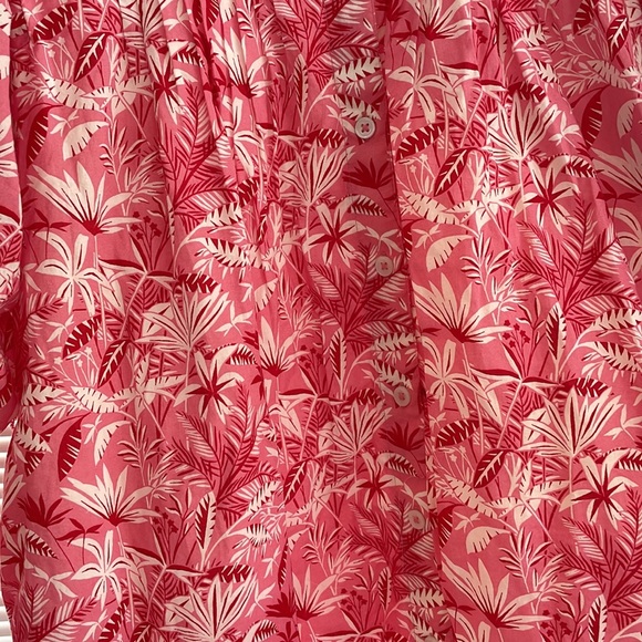 Boden Antonia Cotton Shirt Dress Azalea - Picture 3 of 7